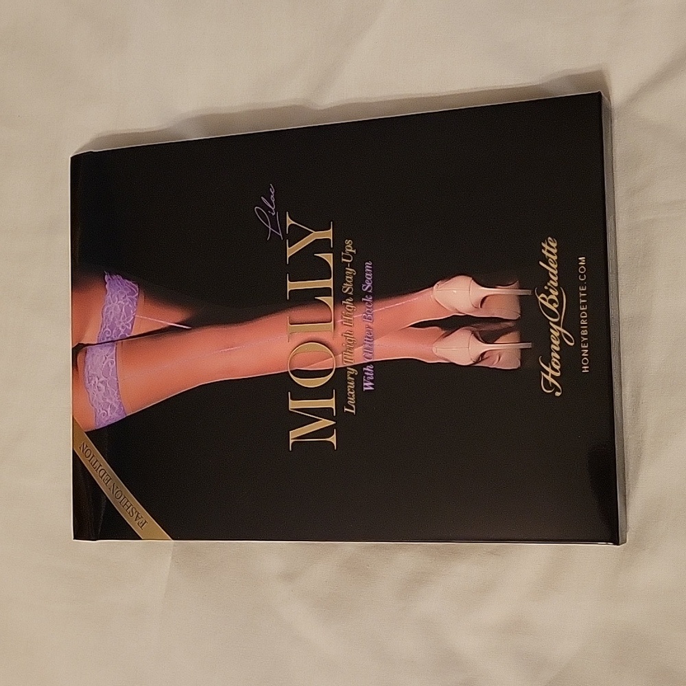 Honey Birdette Molly Thigh High Stay Ups in Lilac